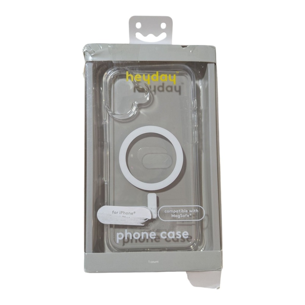 K6. Heyday MagSafe‎ Case For Apple iPhone 16 Plus - Clear